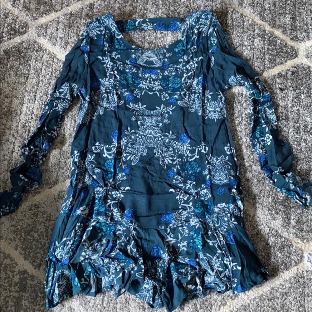 Open back free people dress